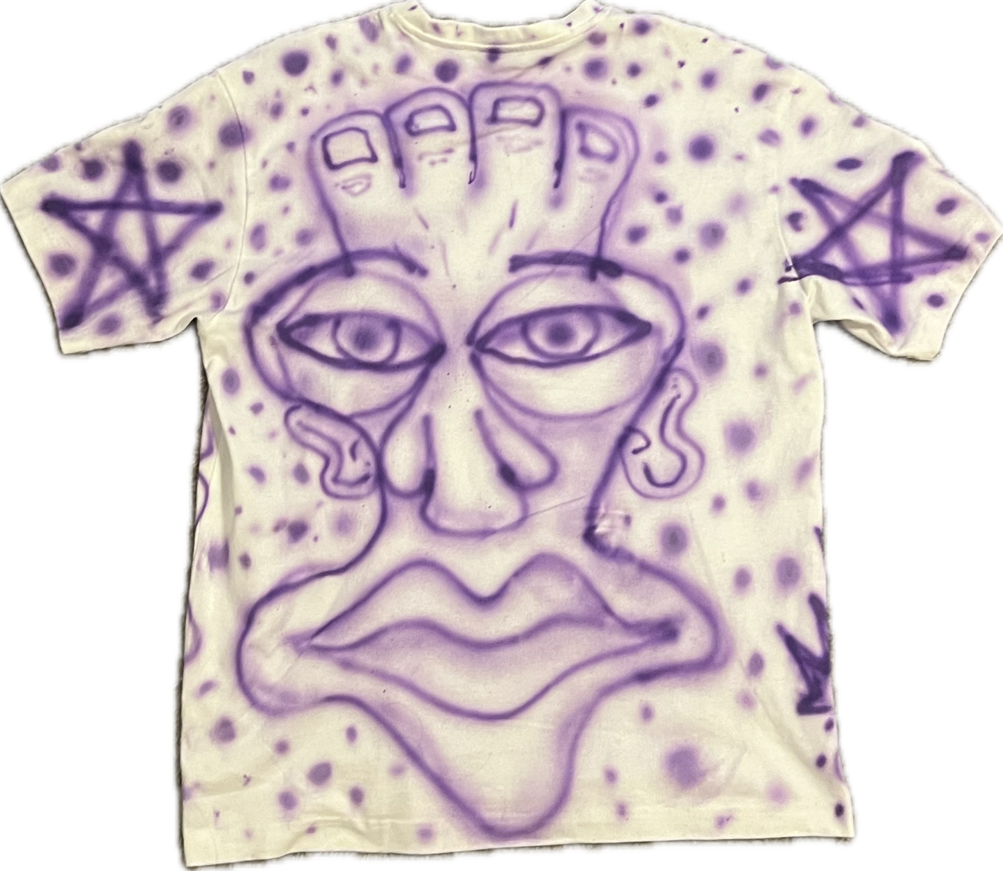 "FACES"-ANEMOIA PURPLE TEE